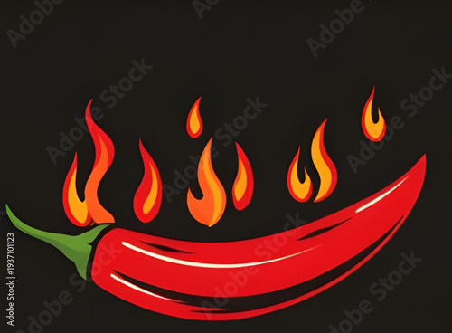 chili, pepper, hot, spicy, fire, flame, heat, burning, red, vegetable, food, cooking, ingredient, spice, capsicum, jalapeno, habanero, cayenne, paprika, flavor, taste, kitchen, meal, cuisine, restaura