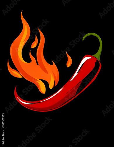 chili, pepper, hot, spicy, fire, flame, heat, burning, red, vegetable, food, cooking, ingredient, spice, capsicum, jalapeno, habanero, cayenne, paprika, flavor, taste, kitchen, meal, cuisine, restaura