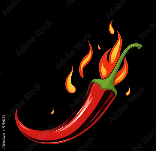 chili, pepper, hot, spicy, fire, flame, heat, burning, red, vegetable, food, cooking, ingredient, spice, capsicum, jalapeno, habanero, cayenne, paprika, flavor, taste, kitchen, meal, cuisine, restaura