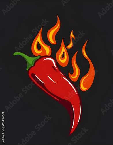 chili, pepper, hot, spicy, fire, flame, heat, burning, red, vegetable, food, cooking, ingredient, spice, capsicum, jalapeno, habanero, cayenne, paprika, flavor, taste, kitchen, meal, cuisine, restaura