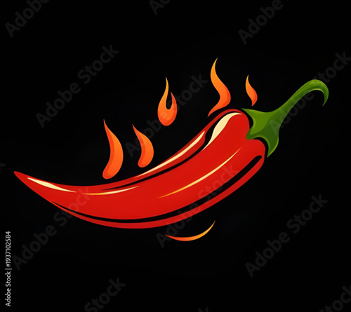 chili, pepper, hot, spicy, fire, flame, heat, burning, red, vegetable, food, cooking, ingredient, spice, capsicum, jalapeno, habanero, cayenne, paprika, flavor, taste, kitchen, meal, cuisine, restaura