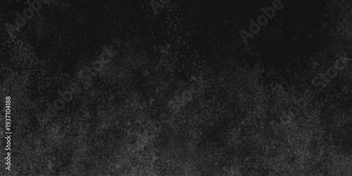 Abstract black gray wall textured background. Empty gray rusty stone or metal surface texture. Dark smoke texture. Black and white grunge wall. Light fog backgrounds. Cloud sky night. Slate surface.