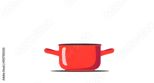 pot, red, lid, cookware, kitchen, utensil, cooking, container, saucepan, stockpot, casserole, metal, enamel, cookwareware, kitchenware, home, household, food, boiling, stew, soup, meal, chef, culinary