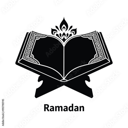 Quran Stand Ramadan Icon Commercial