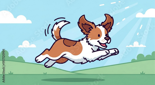 Beige envelope with rainbow heart letter on light blue background symbolizing love and affection in a simple modern style