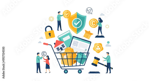 Intellectual Property & Asset Protection: Safeguarding Digital Assets, Copyright, Legal Rights, and Secure Commerce Transactions