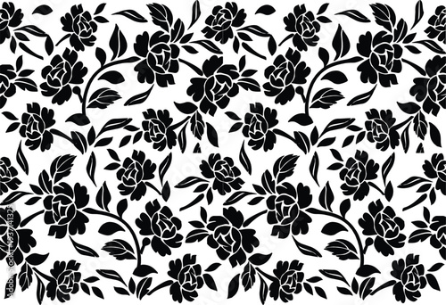 A beautiful floral and bird batik motif with contemporary colors. eps 10