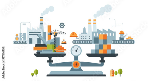 Industrial Production & Supply Chain Balance: Manufacturing, Construction, and Logistics on a Scale