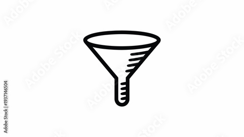 Vector funnel icon