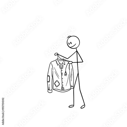 Extending clothing lifespan through visible mending techniques to fight overconsumption and fast fashion.