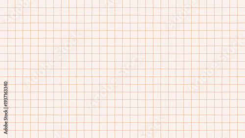 abstract pastel pink grid background features a minimalist geometric pattern of orange lines, perfect for a retro aesthetic design, notebook graph paper, or drafting template