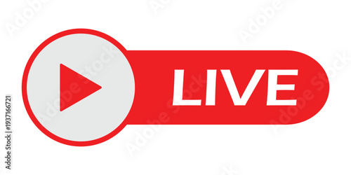 YouTube Play Button and Logo Icon Set – Vector Social Media Icons