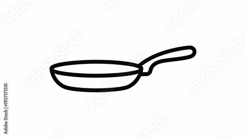 Vector frying pan icon