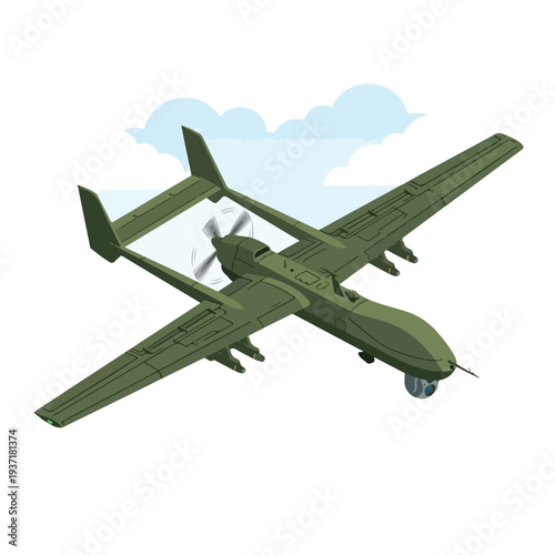 vector isometric unmanned ballistic missile aircraft 2