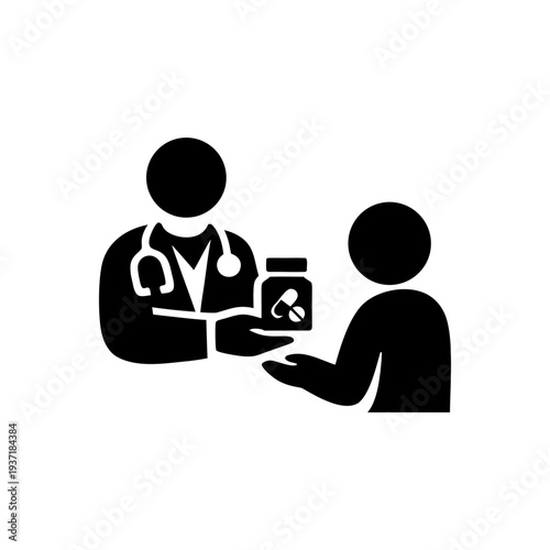Physician Medical Consultation Icon