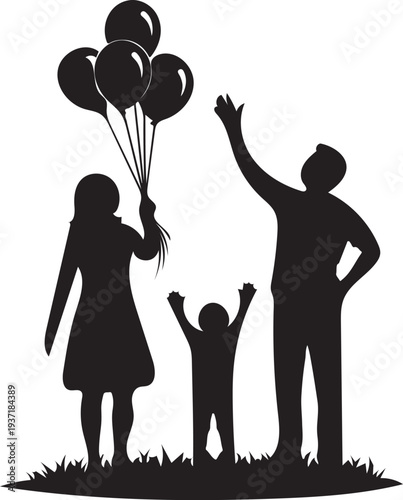 Magnifying glass over bar chart graphic