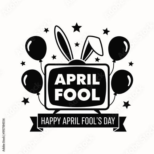 April fools day silhouette graphic funny tv silhouette