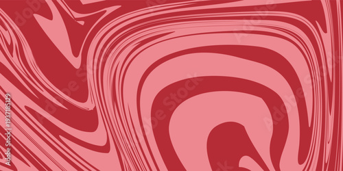 Meat steak texture, salmon pattern. Beef, pork meat and tuna line vector background, editable stroke. Marble liquid waves background.