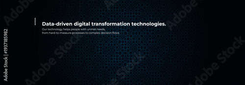 Data Driven Digital Transformation Techno Platform Analytics Cloud Interface, Automation Integration Intelligence Secure, Blue Teal Circles Pattern Abstract Background Texture. Vector Illustration