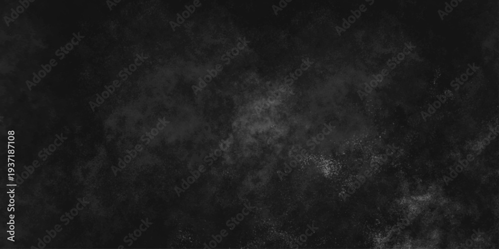 Obraz premium Abstract black gray wall textured background. Empty gray rusty stone or metal surface texture. Dark smoke texture. Black and white grunge wall. Light fog backgrounds. Cloud sky night. Slate surface.