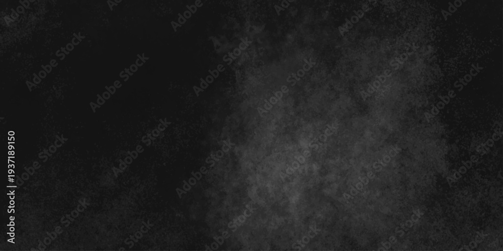 Obraz premium Abstract black gray wall textured background. Empty gray rusty stone or metal surface texture. Dark smoke texture. Black and white grunge wall. Light fog backgrounds. Cloud sky night. Slate surface.