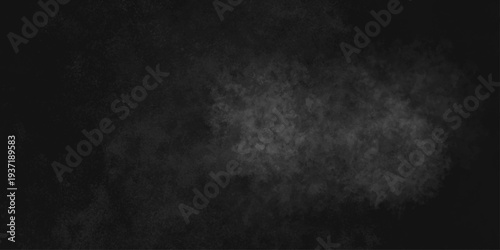 Abstract black gray wall textured background. Empty gray rusty stone or metal surface texture. Dark smoke texture. Black and white grunge wall. Light fog backgrounds. Cloud sky night. Slate surface.