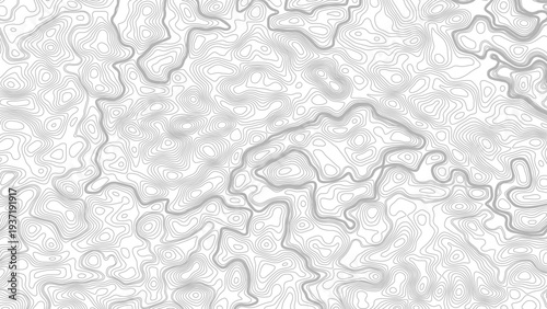 Abstract topography geographic contour map background design.