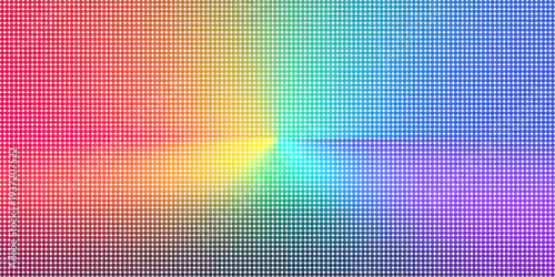 Dynamic rainbow gradient illustration with vivid hues and holographic glow. Abstract colorful spectrum concept highlights light, wavelength, and digital design aesthetics.