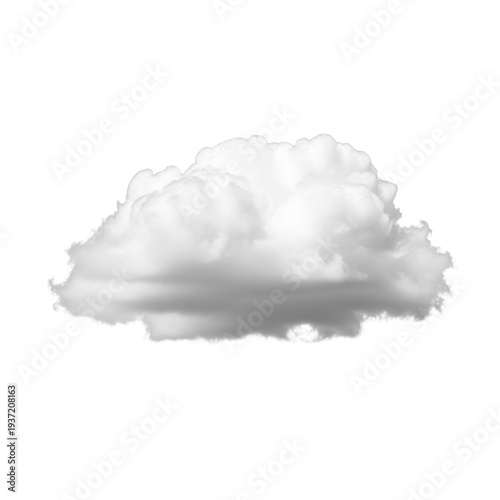 Fluffy White Cloud Texture Abstract Background Soft Minimalist Design
