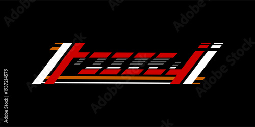 racing speed trendy fashionable vector t-shirt and apparel design.