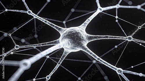 Neuron cell structure