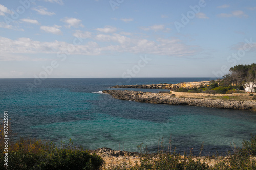 Foto paesaggio marino