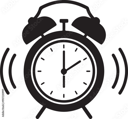 Vintage alarm clocks, retro timepieces, classic design, antique style, vintage decor Vector