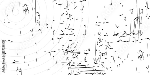 Crack seamless pattern. Repeating crackle texture. Black stone effect on white background. modern illustration