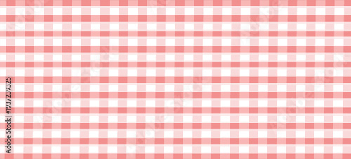 Seamless sweet pink background - checkered pattern or grid texture for web design, desktop wallpaper or culinary blog website