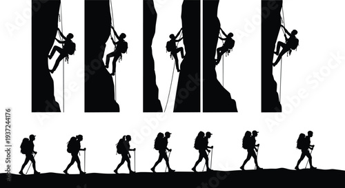 Crossed tribal arrows vector illustration, black ethnic bow arrow symbol for outdoor adventure, hunting, heritage, and native cultural design element.