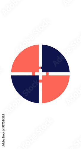 Abstract Geometric Composition Of Contrasting Colors Representing Division And Unity Perfectly Free Download Abstract Geometric Composition Of Contrasting Colors Representing Division And Unity Perfectly - GFXLoad