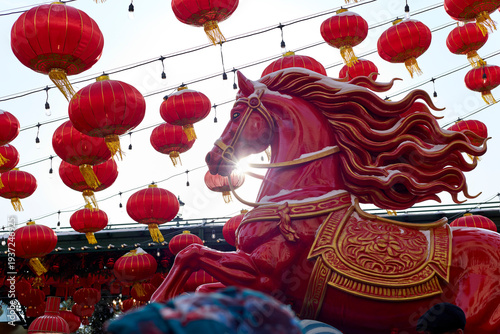 chinese new year lanterns