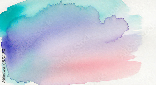 Vibrant watercolor background with soft pink, purple, and blue hues
