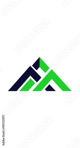 Free Download Abstract Geometric Mountain Logo Design, Modern and Clean for Company Branding and Identity - GFXLoad