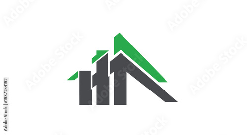 Abstract Logo Representing Growth, Progress, and Innovation for Multiple Business Sectors