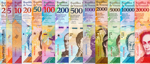 Photos Venezuelan bolivar banknote
