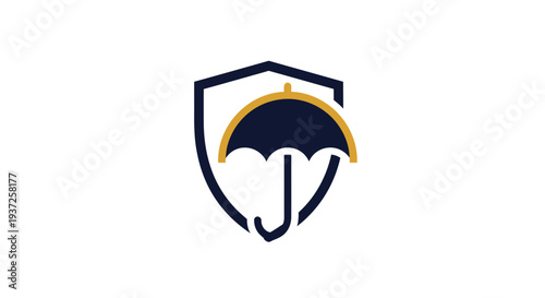 Conceptual Icon Depicting Protection, Security, and Safeguarding Elements in Graphic Form