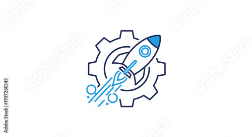 Innovative Rocket Launch Mechanism with Gears.