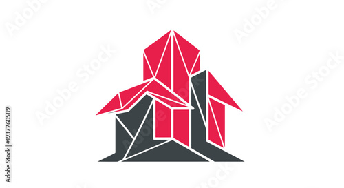 Geometric Architectural Design Depicting A Modern And Abstract Urban Structure