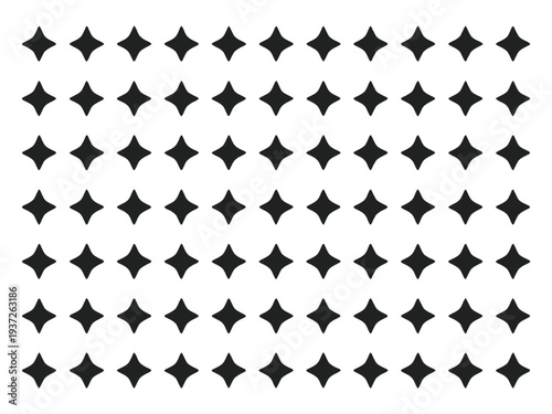 Black Diamond Shapes Pattern Background
