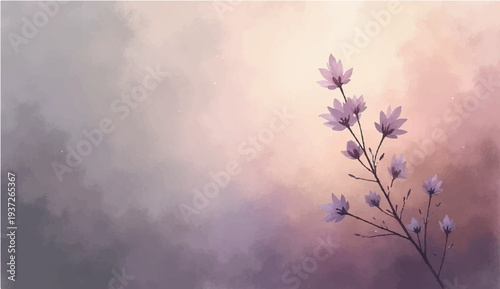 Abstract nature backdrop of dark mist and smoke creates a textured grunge background where forest fog meets a storm sky under moon light