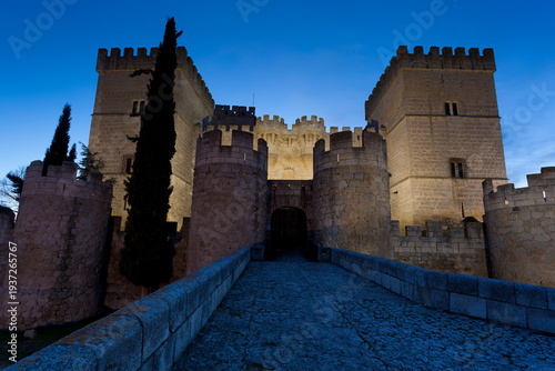 Castle of Ampudia, Palencia, Castilla y Leon, Spain