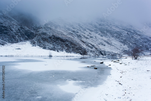 Estaing lake, Hautes Pyrenees, France