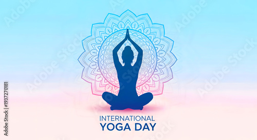 International yoga day celebration with meditation and wellness